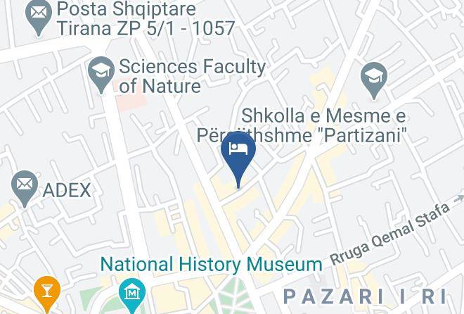 Tirana - City Center Hotel Maps