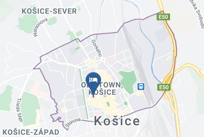 Kosice - City Center Maps