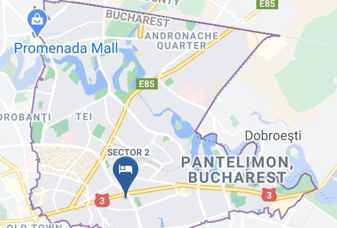 Bucharest - City Center Premium Studio Maps