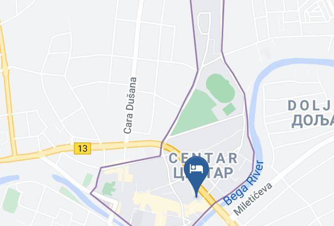 Srednje Banatski - City Center Zrenjanin Maps