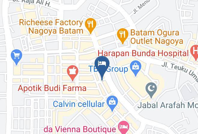 Batam - City Central Hotel Maps