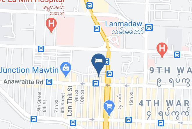 Yangon West - City Central Maps