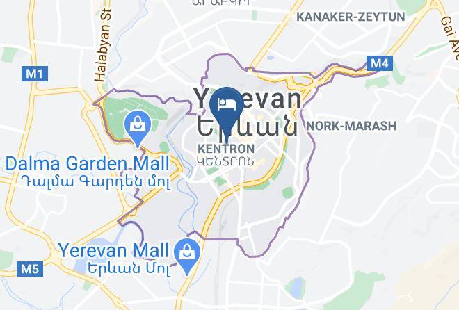 Yerevan - City Centre Hotel Maps