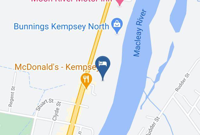 Kempsey - City Centre Motel Kempsey Maps