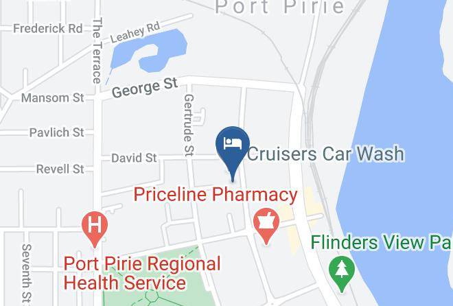 Port Pirie City And Dists - City Centre Motel Maps