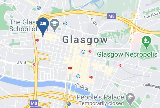 Glasgow City - City Centre Suites Maps