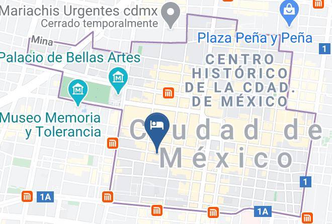Cuauhtemoc - City Centro Ciudad De Mexico Maps