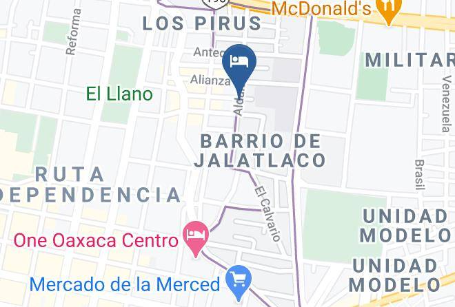 Oaxaca De Juarez - City Centro Oaxaca Maps