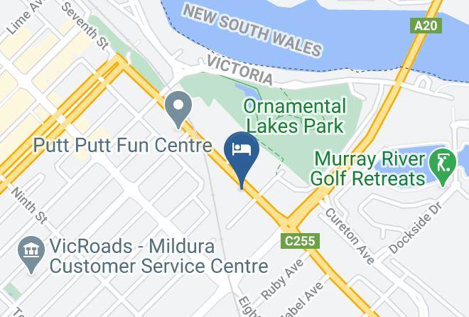 Mildura - City Gate Motel Mildura Maps