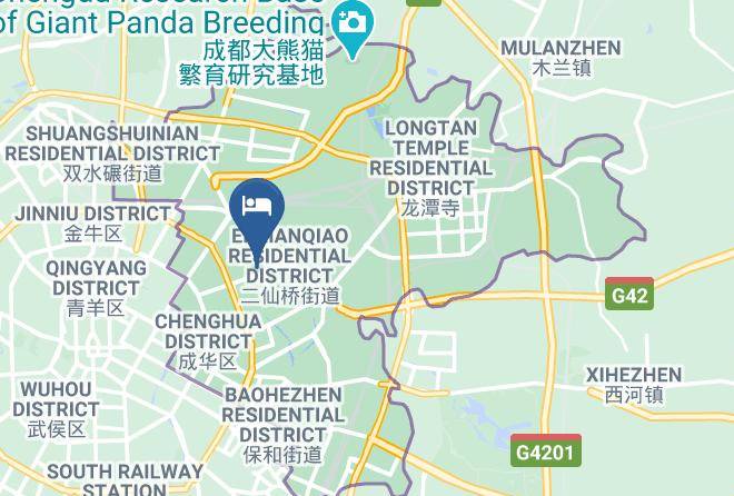 Chengdu - City Comfort Hotel Maps