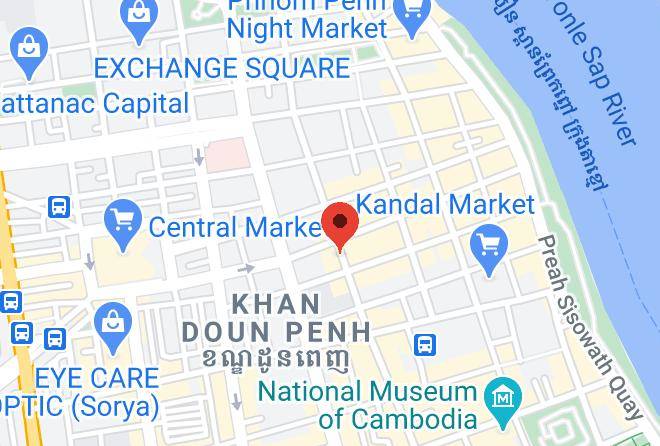 Doun Penh - City Comfort Hotel Maps