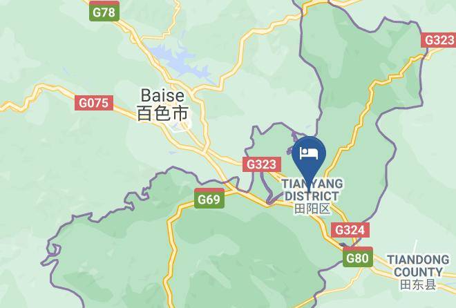 City Comfort Inn Baise Tianyang Map