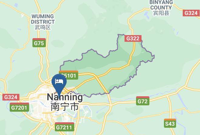 Nanning - City Comfort Inn Changgang Road Maps