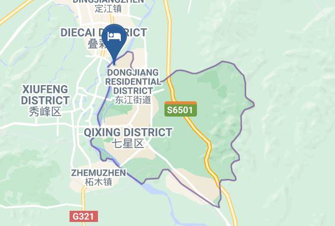 Guilin - City Comfort Inn Maps