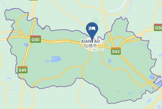 Xiantao - City Comfort Inn Maps