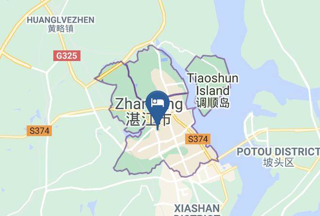 City Comfort Inn Zhanjiang Chikan Overpass Map