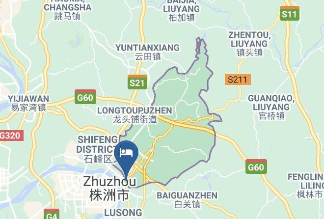 Zhuzhou - City Comfort Inn Maps