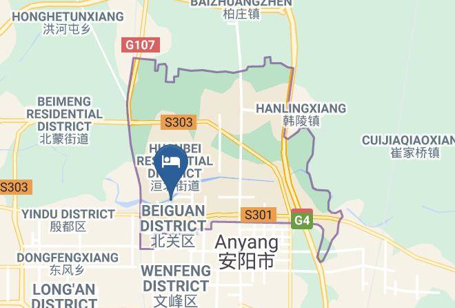 Anyang - City Convenience Hotel Maps