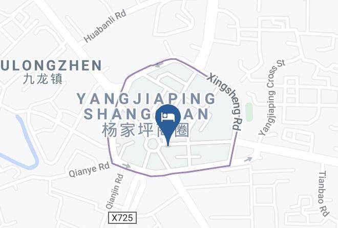 Jiulongpo District - City Convenience Hotel Maps
