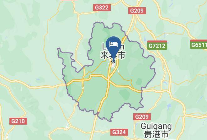 Laibin - City Convenience Hotel Maps
