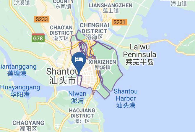 City Convenience Hotel Map