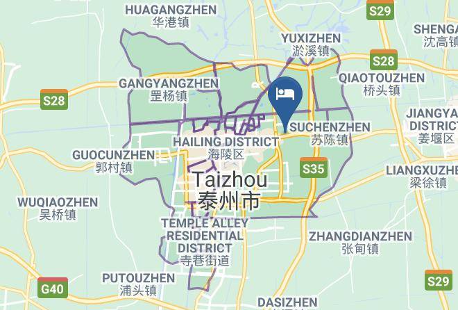 Taizhou - City Convenience Hotel Maps