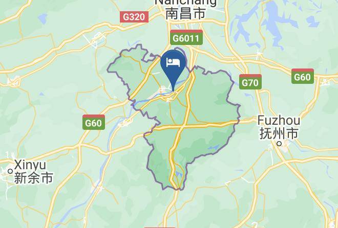 City Convenience Inn Fengcheng Railway Station Map