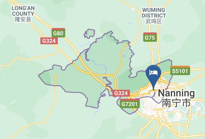 Nanning - City Convenience Inn Keyuan Maps