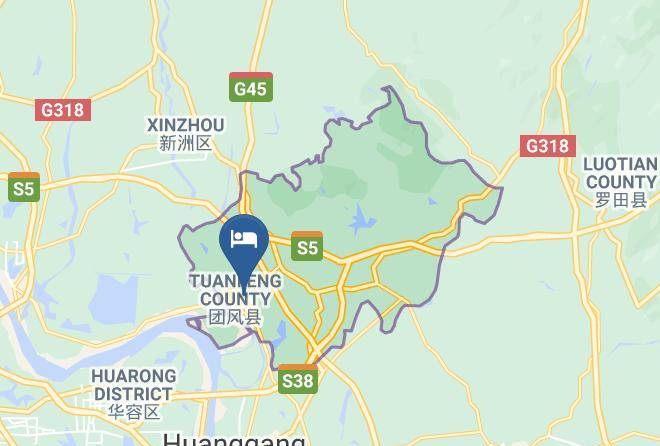 Huanggang - City Convenient Hotel Maps
