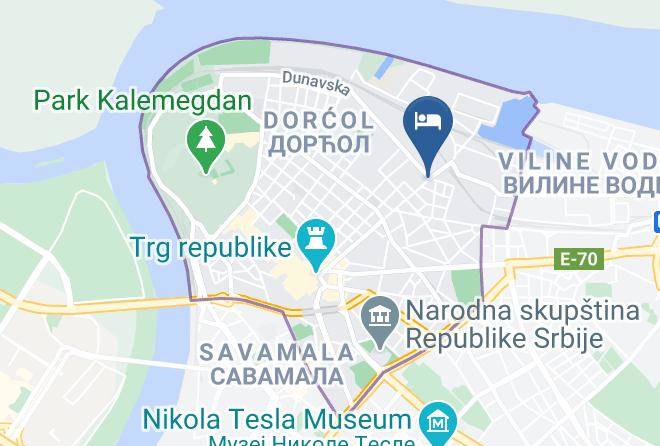 Belgrade City - City Diamond Maps
