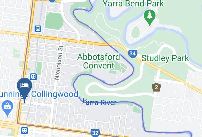 Yarra - City East Motel Maps