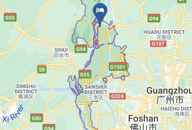 Foshan - City Easy Hotel Maps