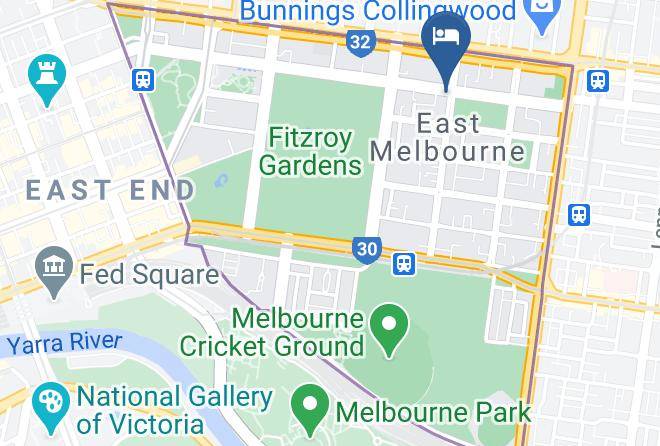 Melbourne - City Edge Maps