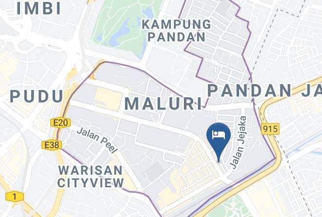 Kuala Lumpur - City Edge Hotel Malaysia Maps