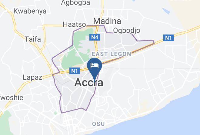 Accra - City Escape Hotels Maps