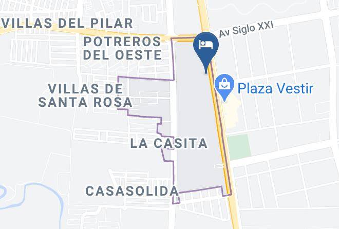 City Express By Marriott Aguascalientes Sur Map