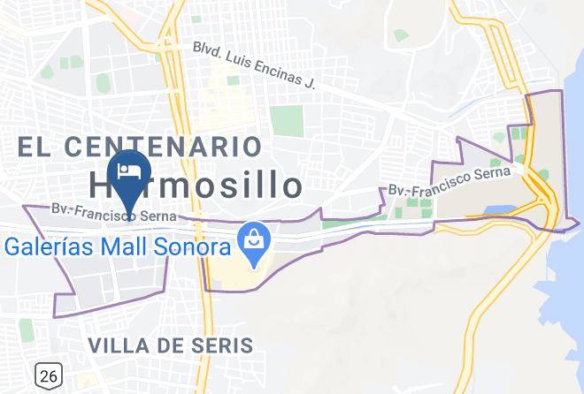 Hermosillo - City Express By Marriott Hermosillo Maps