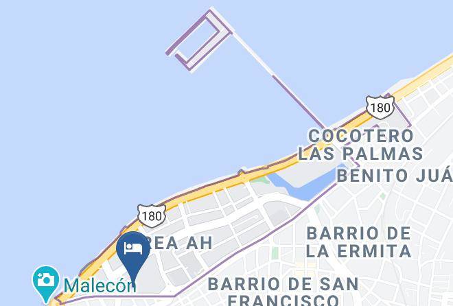 Campeche Ah Kim Pech - City Express Campeche Maps