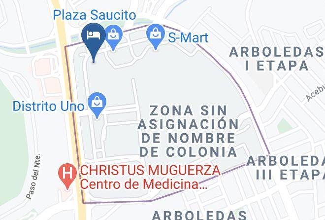 Chihuahua Arboledas I - City Express Chihuahua Maps