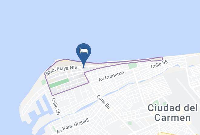 Carmen - City Express Ciudad Del Carmen Maps