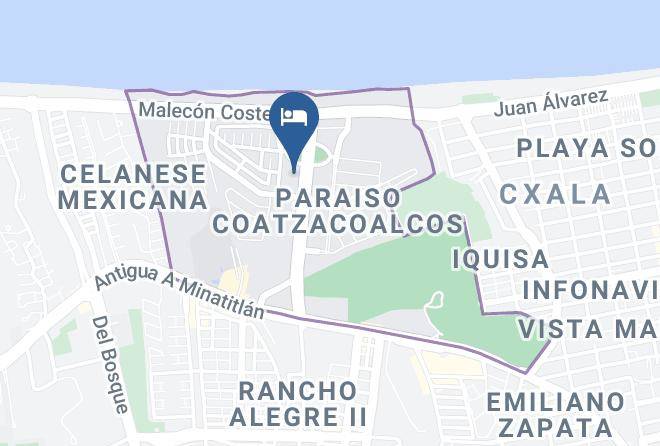 Coatzacoalcos - City Express Minatitlan Maps