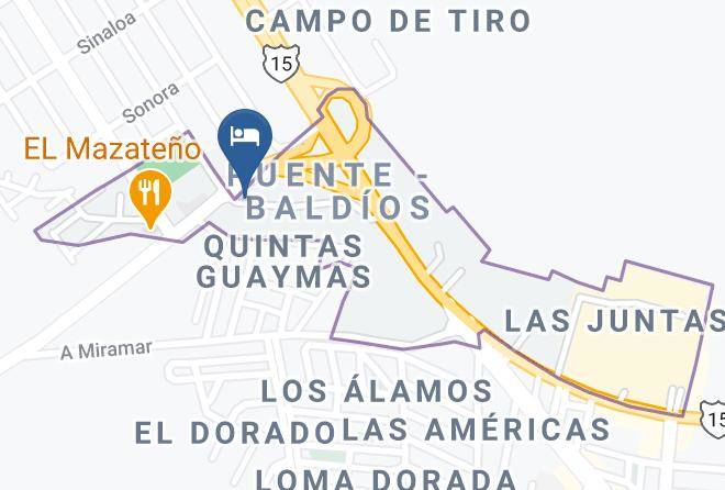 Guaymas - City Express Guaymas Maps