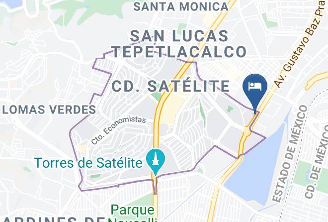 Naucalpan De Juarez - City Express Tlalnepantla Maps