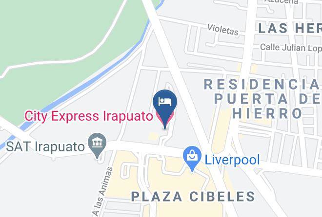 Irapuato - City Express Irapuato Maps