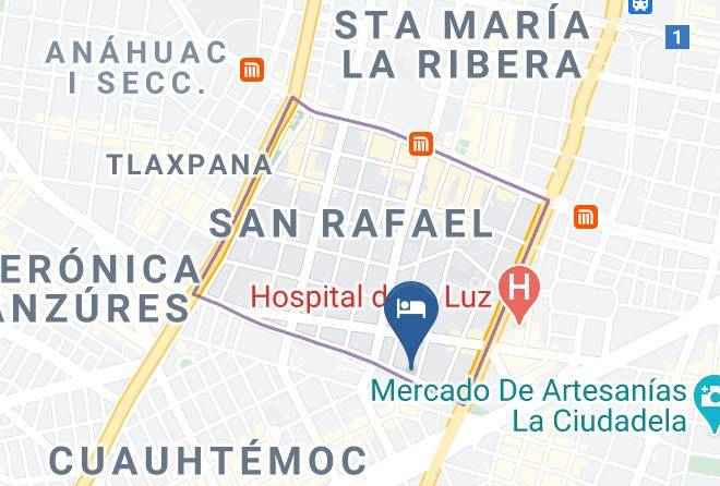 Cuauhtemoc - City Express Junior Cdmx Sullivan Maps