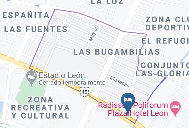 Leon - City Express Junior Leon Centro De Convenciones Maps