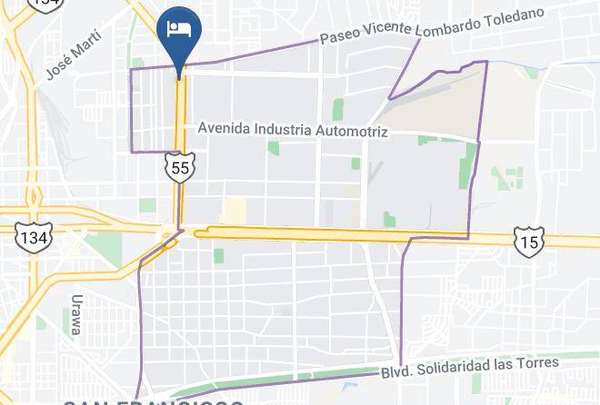 Toluca - City Express Junior Toluca Zona Industrial Maps