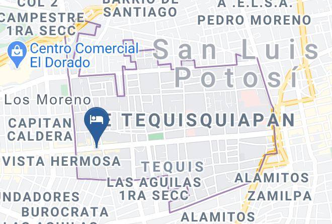 San Luis Potosi De Tequisquiapan - City Express Junior San Luis Potosi Carranza Maps