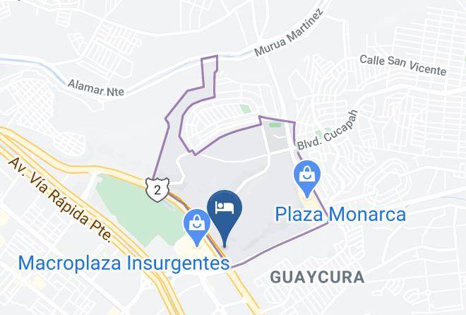 Tijuana - City Express Tijuana Insurgentes Maps