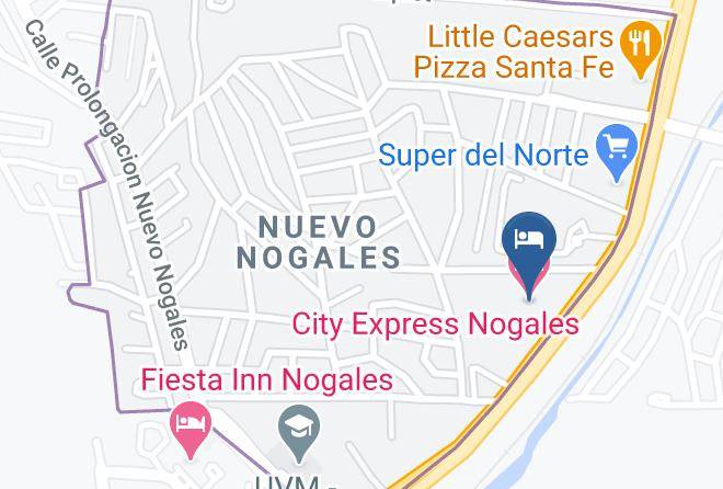 Nogales - City Express Nogales Maps